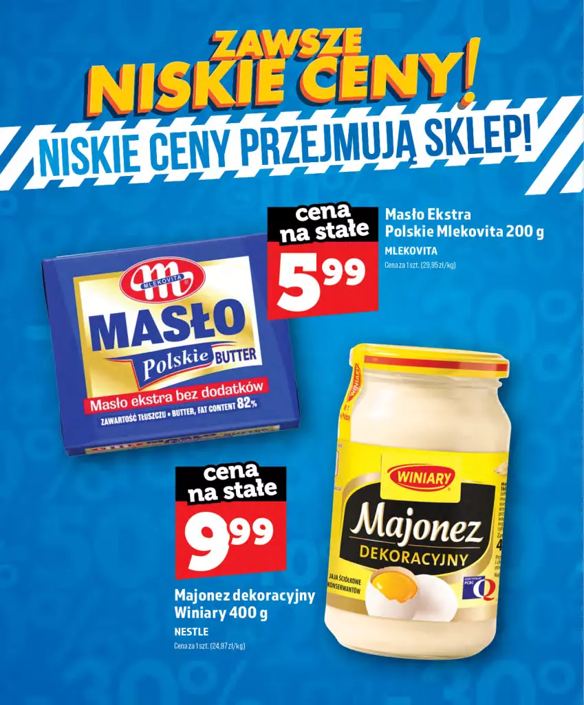 Gazetka promocyjna Topaz - Gazetka - ważna 09.07 do 01.12.2026 - strona 9 - produkty: Majonez, Masło, Mleko, Mlekovita, Winiary
