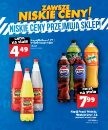 Gazetka promocyjna Topaz - Gazetka - Gazetka - ważna od 01.12 do 01.12.2026 - strona 50 - produkty: Mirinda, Pepsi, Hellena, Napój