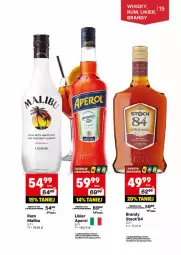 Gazetka promocyjna Delikatesy Centrum - DeliBarek DC33-DC34 - Gazetka - ważna od 25.08 do 25.08.2024 - strona 15 - produkty: Rum, Gin, Malibu, Orka, Likier, Aperol