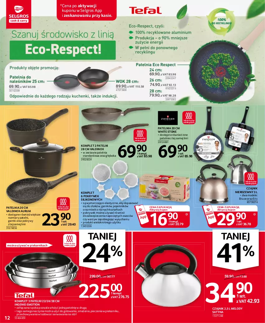 Gazetka promocyjna Selgros - Oferta przemysłowa - ważna 21.01 do 03.02.2021 - strona 12 - produkty: Czajnik, LG, Lody, Patelnia, Piec, Piekarnik, Pojemnik, Rum, Ser, Stół