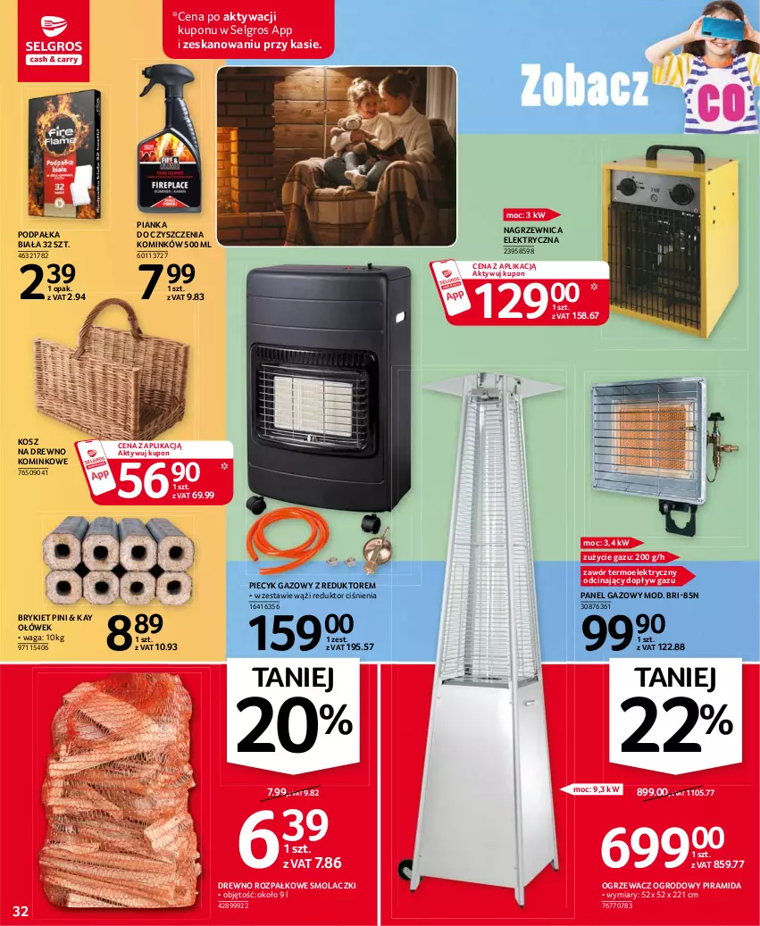 Gazetka promocyjna Selgros - Oferta przemysłowa - ważna 21.01 do 03.02.2021 - strona 32 - produkty: Kosz, LG, Mola, Nagrzewnica elektryczna, Pianka do czyszczenia, Piec, Piecyk gazowy, Waga