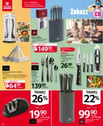 Gazetka promocyjna Selgros - Oferta przemysłowa - Gazetka - ważna od 03.02 do 03.02.2021 - strona 14 - produkty: Makaron, Noż, Gra, Ostrzałka do noży, Stojak, Widelec, Lakier, LG