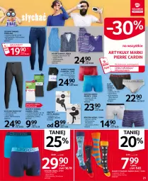 Gazetka promocyjna Selgros - Oferta przemysłowa - Gazetka - ważna od 03.02 do 03.02.2021 - strona 21 - produkty: Top, Ser, Gin, Sony, Karp, Rajstopy, Wełna, Slipy, Kalesony, Pierre Cardin, Legginsy, Gatta, Bokserki, Piżama