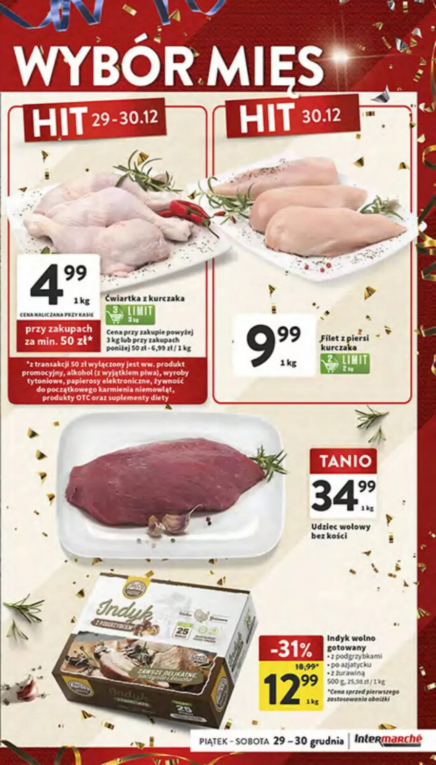 Gazetka promocyjna Intermarche - ważna 28.12.2023 do 03.01.2024 - strona 28 - produkty: Kurczak