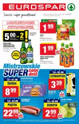 Gazetka promocyjna Spar - EuroSpar - Gazetka - ważna od 08.06 do 08.06.2022 - strona 1 - produkty: Piwo, Sok, Perła, Czekolada, Milka