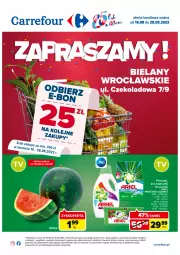 Gazetka promocyjna Carrefour - Gazetka Carrefour Bielany Wrocławskie - Gazetka - ważna od 28.08 do 28.08.2022 - strona 1 - produkty: Piwa, Gra, Papier