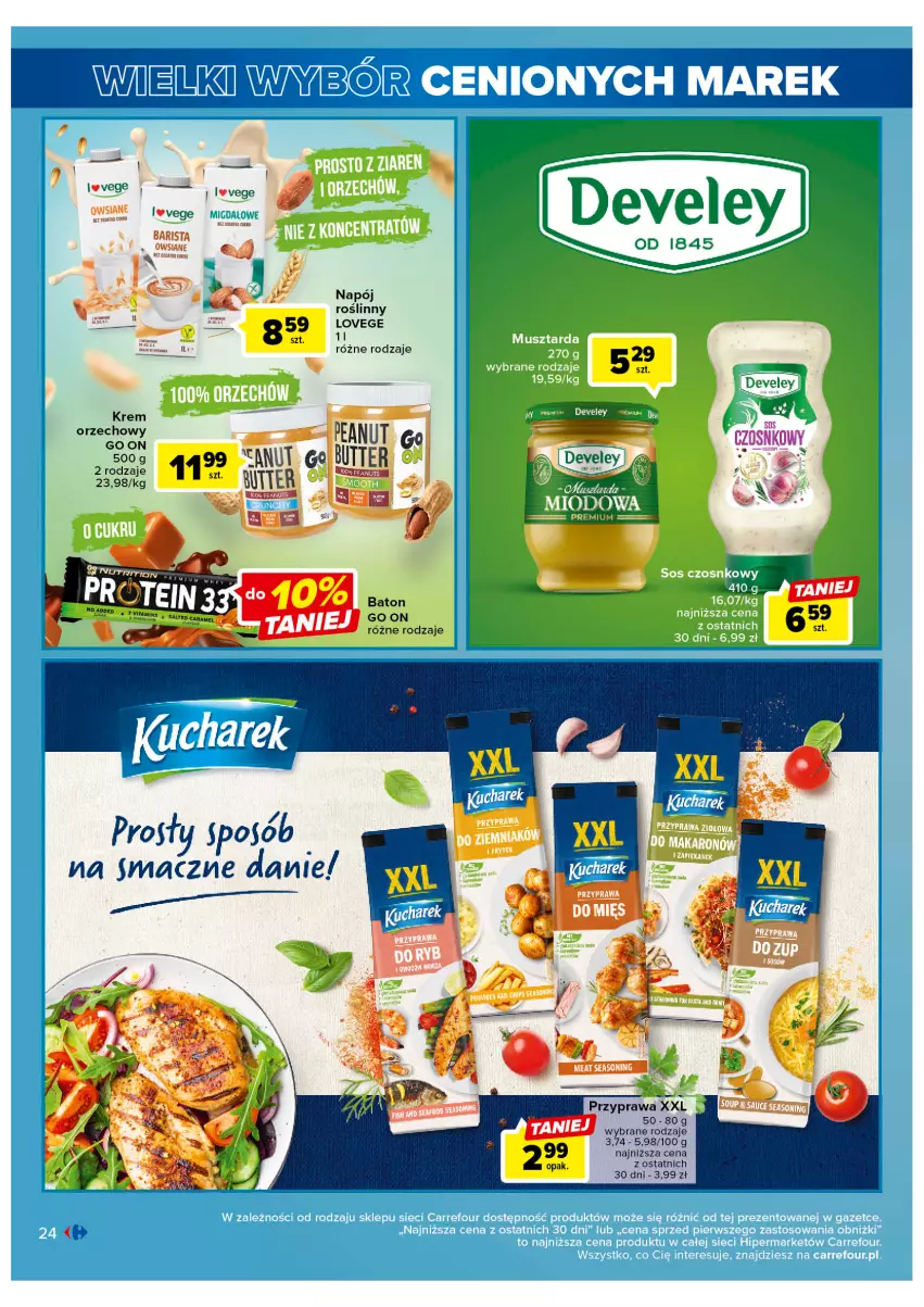 Gazetka promocyjna Carrefour - Gazetka Wielki wybór cenionych marek - ważna 11.04 do 22.04.2023 - strona 24 - produkty: Napój, Napój roślinny