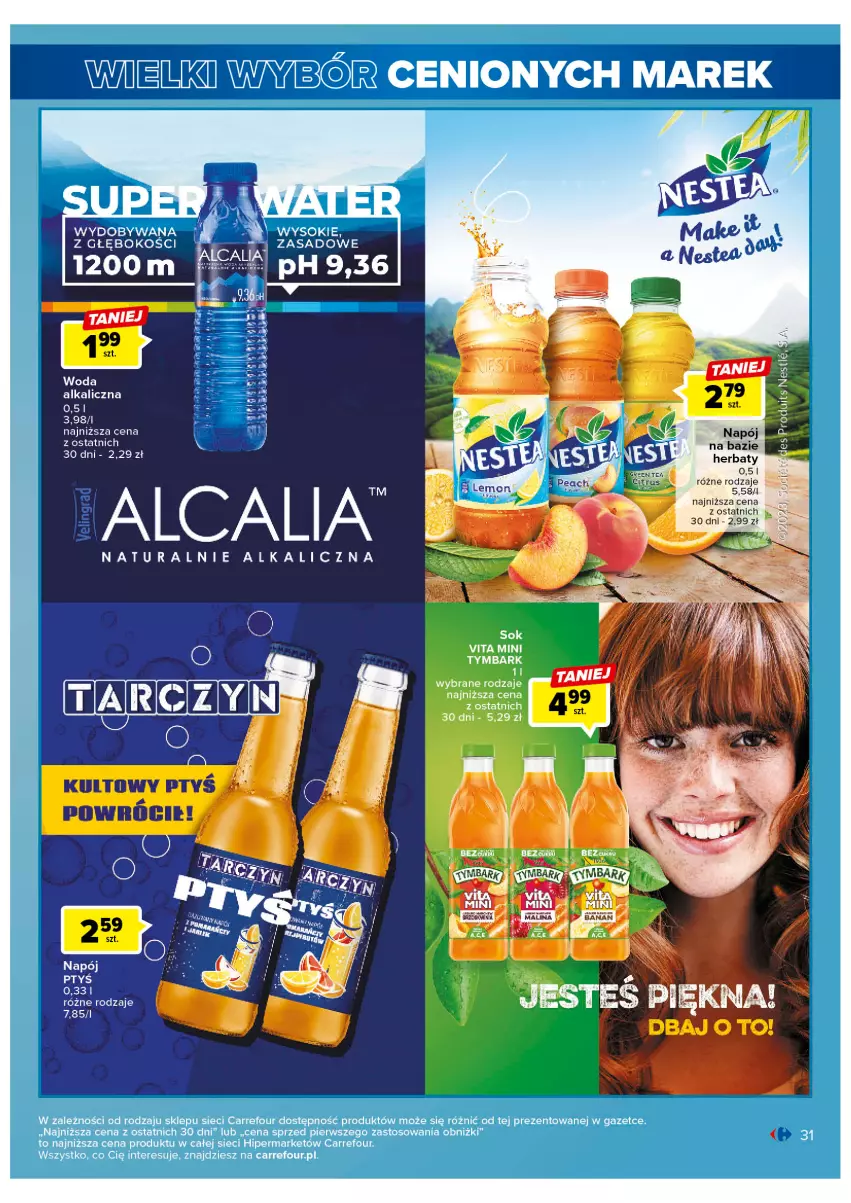 Gazetka promocyjna Carrefour - Gazetka Wielki wybór cenionych marek - ważna 11.04 do 22.04.2023 - strona 31 - produkty: Napój