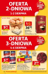 Gazetka promocyjna Auchan - Pewność niskich cen Supermarket - Gazetka - ważna od 06.08 do 06.08.2025 - strona 2 - produkty: Piec, Krakus, Salami, Kiełbasa krakowska, Jaja, Kawa mielona, Kawa, Paluszki rybne, Kiełbasa