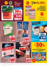 Gazetka promocyjna Kaufland - Gazetka tygodnia - Gazetka - ważna od 24.09 do 24.09.2025 - strona 25 - produkty: Szynka Królewska, Krakus, Por, Gin, Gra, Drobimex, Szynka, Morliny, Boczek, Kabanos, Szynka delikatesowa, Waga, Olewnik, Berlinki