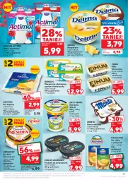 Gazetka promocyjna Kaufland - Gazetka tygodnia - Gazetka - ważna od 24.09 do 24.09.2025 - strona 27 - produkty: Ser topiony, Deser mleczny, Top, Ser, Gra, Benecol, Danone, Zott, Brie, Jogurt, Président, Actimel, Napój jogurtowy, Margaryna, Camembert, Hochland, Zott Primo, Miks tłuszczowy, Delma, Deser, Finuu, Napój, Monte