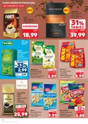 Gazetka promocyjna Kaufland - Gazetka tygodnia - Gazetka - ważna od 24.09 do 24.09.2025 - strona 36 - produkty: Kawa rozpuszczalna, Orzeszki, Kawa ziarnista, Chipsy, Dallmayr, Kawa mielona, Kawa, Crunchips, Felix, Davidoff, Orzeszki ziemne, Herbata, Herbapol