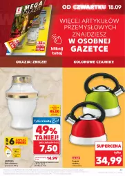 Gazetka promocyjna Kaufland - Gazetka tygodnia - Gazetka - ważna od 24.09 do 24.09.2025 - strona 49 - produkty: Sok, Gra, Rama, Czajnik, Znicz
