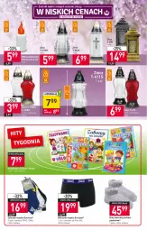 Gazetka promocyjna Stokrotka - Market - Gazetka - ważna od 26.10 do 26.10.2022 - strona 10 - produkty: Ser, Buty, Znicz, Dzieci, Bokserki