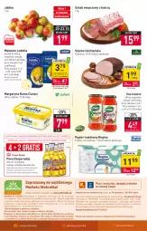 Gazetka promocyjna Stokrotka - Market - Gazetka - ważna od 26.10 do 26.10.2022 - strona 12 - produkty: Piwa, Piwo, Lubella, Makaron, Sos, Ser, Rum, Por, Gin, Gra, Wilson, Telefon, Papier, Rama, Bell, Szal, Karp, Kosz, O nas, Papier toaletowy, Desperados, Szynka, Schab wieprzowy, Margaryna, Bella, Wagi, Jabłka