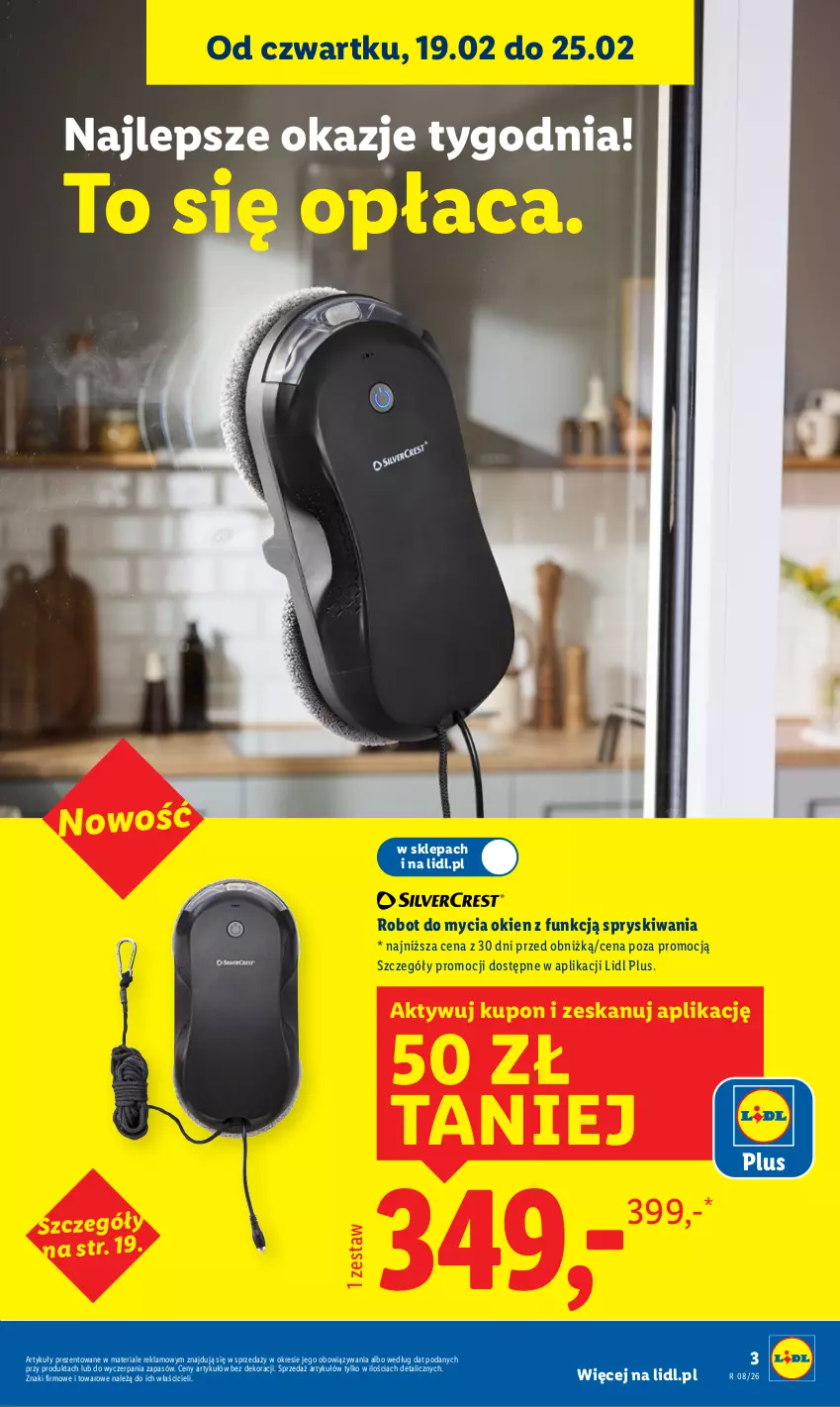 Gazetka promocyjna Lidl - GAZETKA - ważna 16.02 do 21.02.2026 - strona 3 - produkty: Robot