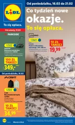 Gazetka promocyjna Lidl - GAZETKA - Gazetka - ważna od 21.02 do 21.02.2026 - strona 1 - produkty: Parkside, Ivar, Pościel, Bluza