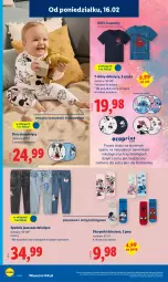 Gazetka promocyjna Lidl - GAZETKA - Gazetka - ważna od 21.02 do 21.02.2026 - strona 20 - produkty: Piec, Sok, Spodnie jeans, Karp, T-shirt, Skarpetki, Dres, Dzieci, Spodnie