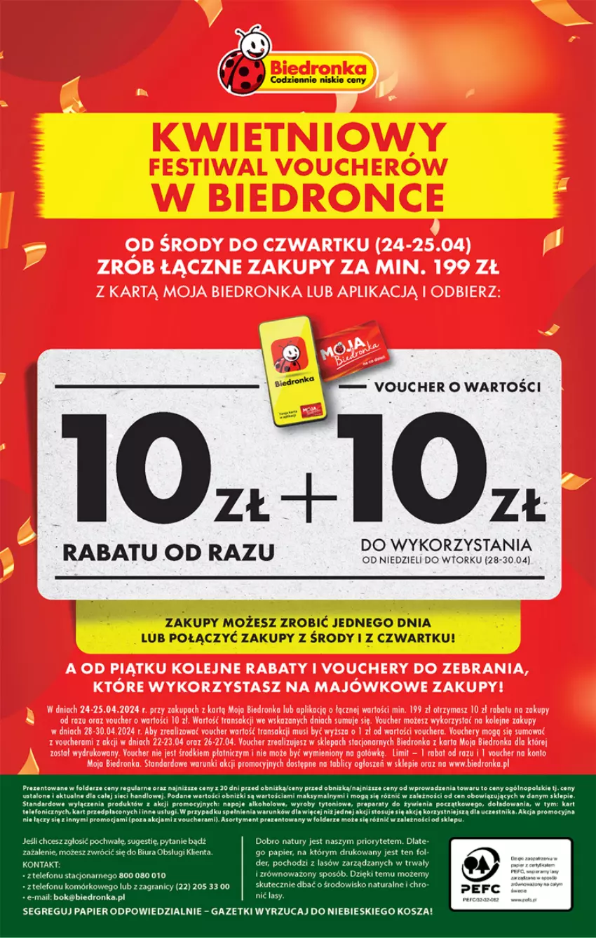 Gazetka promocyjna Biedronka - Od środy - ważna 24.04 do 27.04.2024 - strona 50 - produkty: Olej, Tran