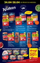 Gazetka promocyjna Biedronka - Od środy - Gazetka - ważna od 27.04 do 27.04.2024 - strona 37 - produkty: Krakus, Parówki