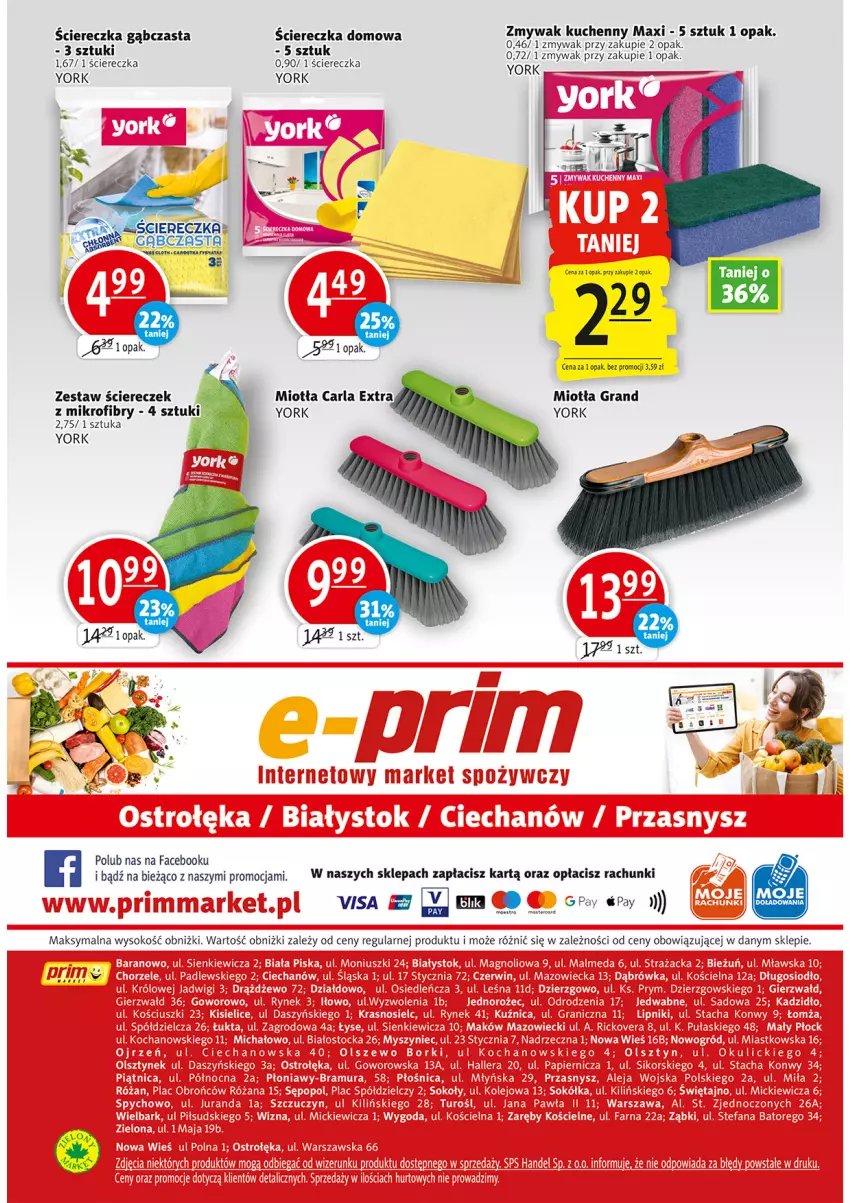 Gazetka promocyjna Prim Market - ważna 06.10 do 12.10.2022 - strona 16 - produkty: Fa, Gra, Miotła, Sok