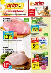 Gazetka promocyjna Prim Market - Gazetka - ważna od 12.10 do 12.10.2022 - strona 1 - produkty: Kurczak, Sok, Mlekovita, Szynka, Czekolada, Masło, Mleko