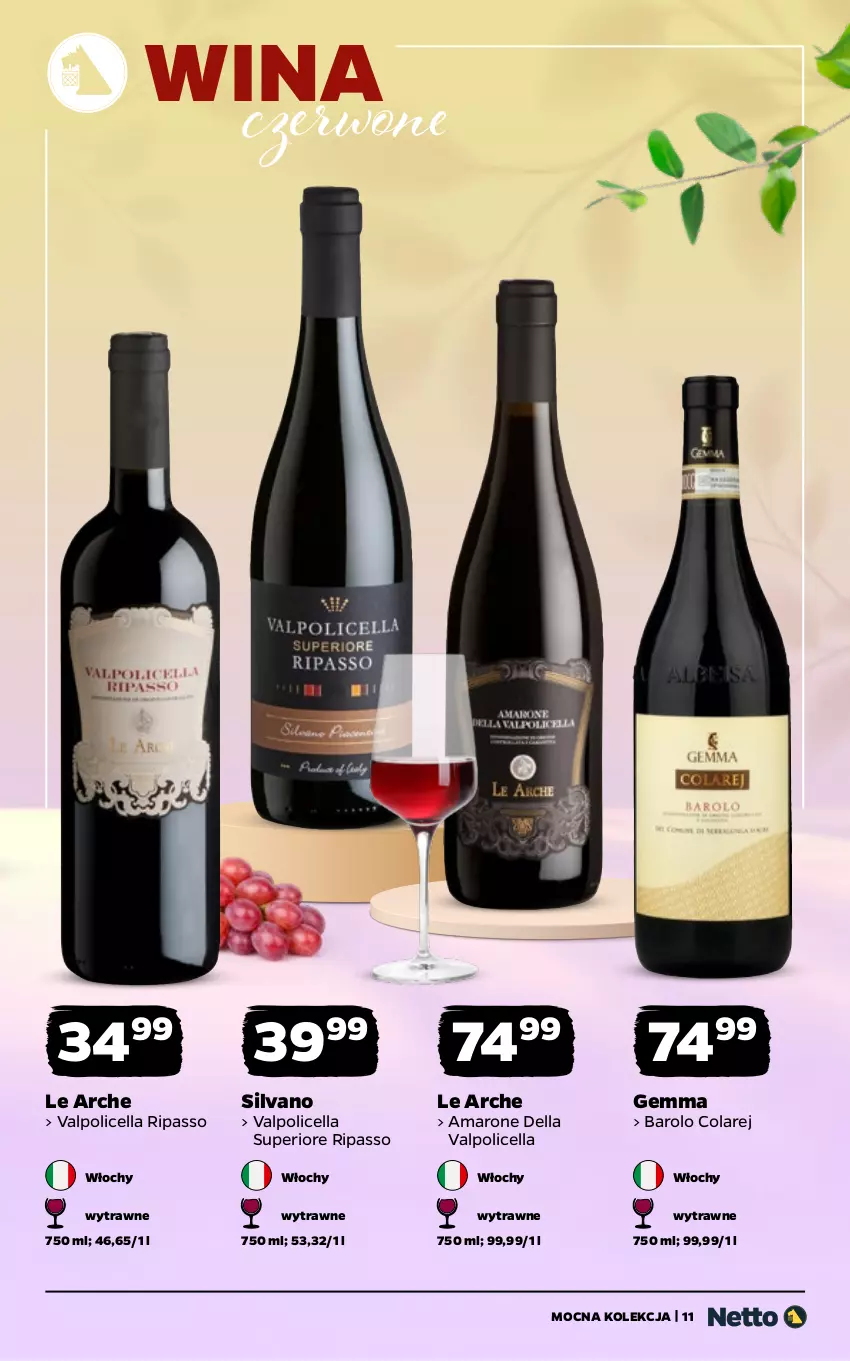 Gazetka promocyjna Netto - Alkohole - Mocne - ważna 16.03 do 29.03.2026 - strona 11 - produkty: Dell, Valpolicella
