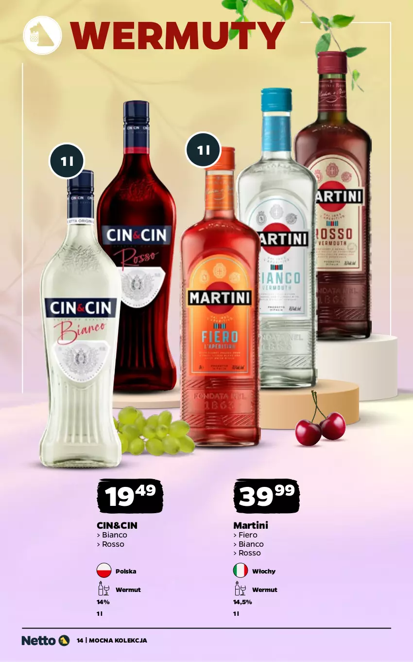 Gazetka promocyjna Netto - Alkohole - Mocne - ważna 16.03 do 29.03.2026 - strona 14 - produkty: Martini