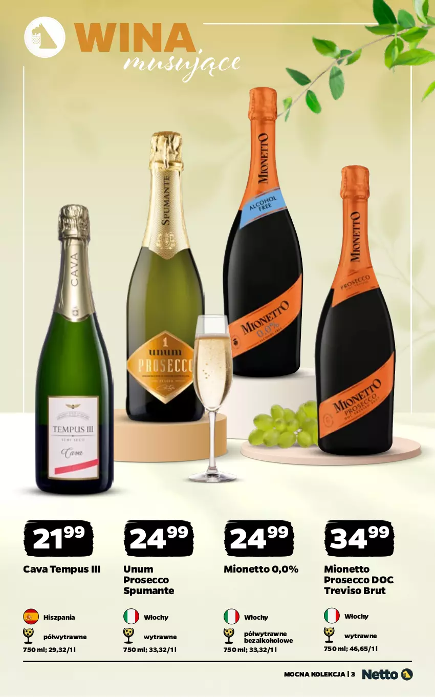 Gazetka promocyjna Netto - Alkohole - Mocne - ważna 16.03 do 29.03.2026 - strona 3 - produkty: Mionetto, Mus, Prosecco, Puma