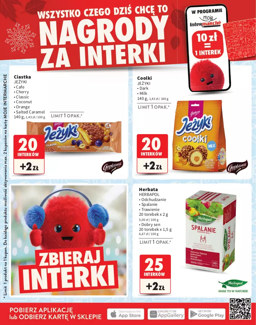 Gazetka promocyjna Intermarche - Katalog nagród - ważna 03.11.2025 do 28.02.2026 - strona 12 - produkty: Ciastka, Herbapol, Herbata, Jeżyki