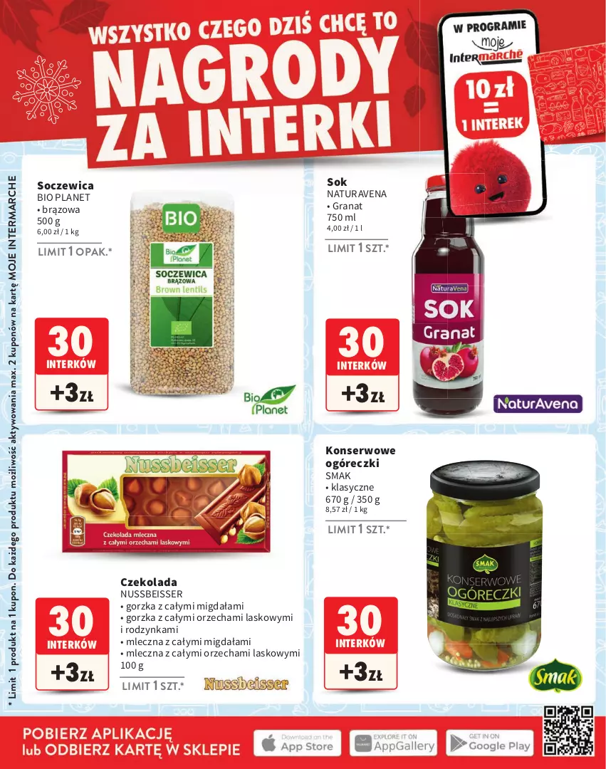 Gazetka promocyjna Intermarche - Katalog nagród - ważna 03.11.2025 do 28.02.2026 - strona 14 - produkty: Czekolada, Gra, Granat, Ser, Sok