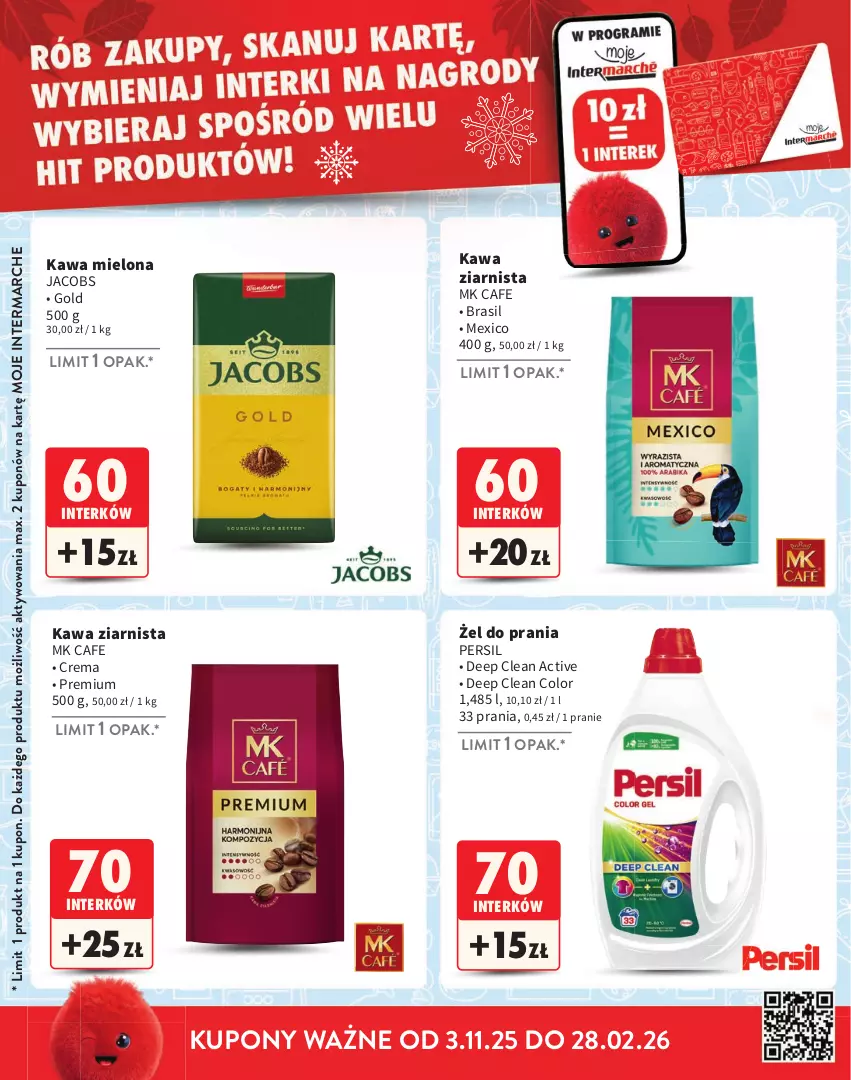 Gazetka promocyjna Intermarche - Katalog nagród - ważna 03.11.2025 do 28.02.2026 - strona 24 - produkty: Jacobs, Kawa, Kawa mielona, Kawa ziarnista, Persil