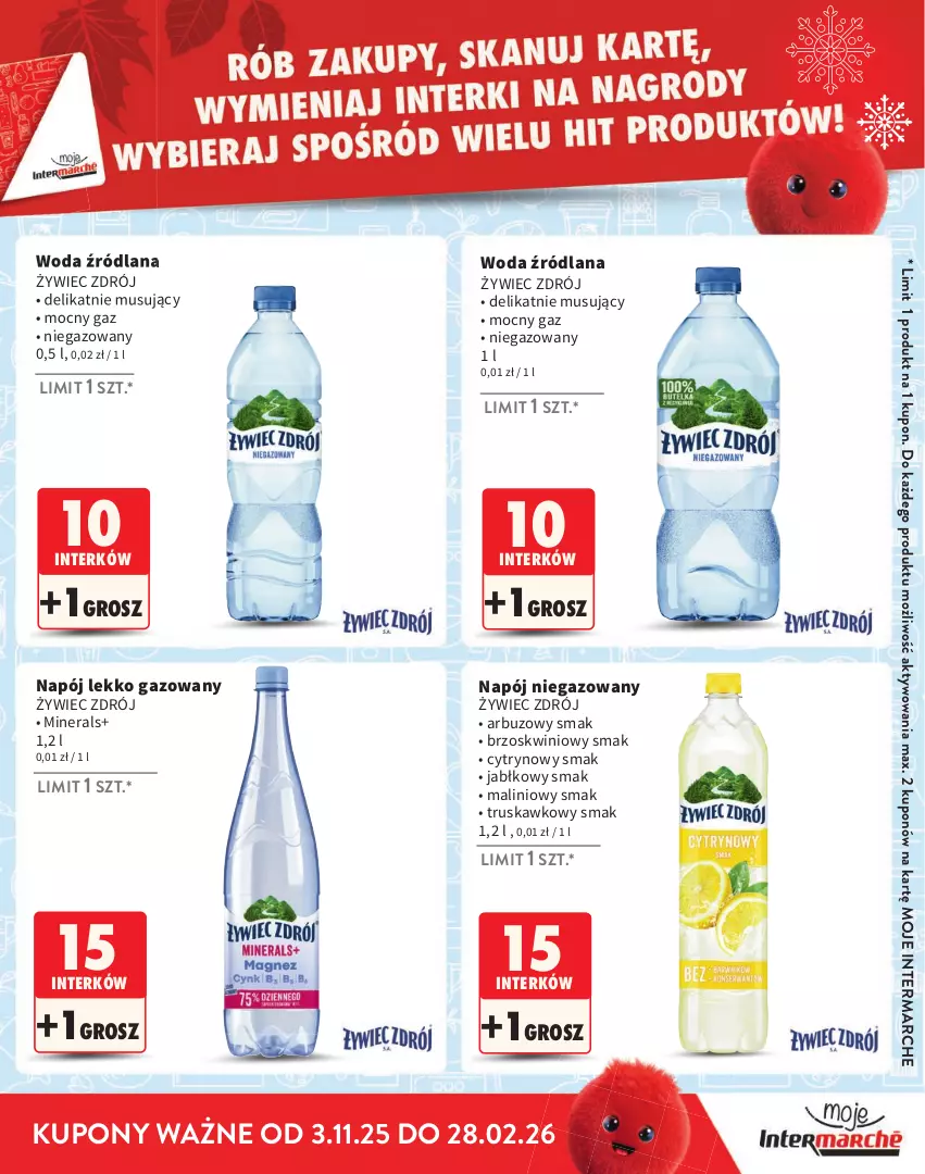 Gazetka promocyjna Intermarche - Katalog nagród - ważna 03.11.2025 do 28.02.2026 - strona 5 - produkty: Arbuz, LANA, Mus, Napój, Napój niegazowany, Woda