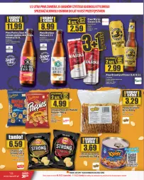 Gazetka promocyjna Topaz - Gazetka - Gazetka - ważna od 11.10 do 11.10.2023 - strona 18 - produkty: Piwa, Piwo, Top, Gra, Orzeszki, Hibiskus, Warka, Carlsberg, Fa