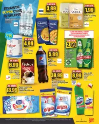 Gazetka promocyjna Topaz - Gazetka - Gazetka - ważna od 11.10 do 11.10.2023 - strona 3 - produkty: Piwa, Lubella, Domestos, Makaron, Top, Koc, Gra, Papier, Bell, Proszek do prania, Kawa mielona, Kawa, Papier toaletowy, Pepsi, Płyn do wc, Bella, Bryza, Napój, Fa