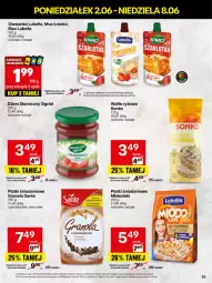 Gazetka promocyjna Delikatesy Centrum - Franczyza DC23 Poniedziałek - Gazetka - ważna od 08.06 do 08.06.2025 - strona 25 - produkty: Lubella, Ryż, Rum, Mus, Gra, Bell, Granat, Dżem, Wafle, Sante, Owsianka, Sonko, Danio, Bella, Ogród, Granola