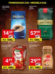 Gazetka promocyjna Delikatesy Centrum - Franczyza DC23 Poniedziałek - Gazetka - ważna od 08.06 do 08.06.2025 - strona 31 - produkty: Torebka, Kawa rozpuszczalna, Rum, Kawa ziarnista, Kawa mielona, Kawa, Prima, Jacobs, Ogród
