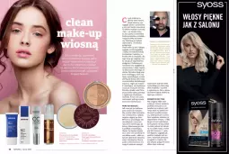 Gazetka promocyjna Drogerie Natura - Gazetka Drogerie Natura - Gazetka - ważna od 31.03 do 31.03.2023 - strona 28 - produkty: Krem nawilżający, Makijaż, Por, Rozświetlacz, Tera, Tonik, Syoss, Peeling, Krem bb, Mięta, Podkład, LG