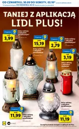 Gazetka promocyjna Lidl - GAZETKA - Gazetka - ważna od 03.10 do 03.10.2021 - strona 48 - produkty: Znicz, Olej
