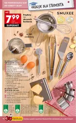 Gazetka promocyjna Biedronka - Okazje Tygodnia - Gazetka - ważna od 20.09 do 20.09.2025 - strona 16 - produkty: Piec, Praska, Ser, Noż, Cukier, Tłuczek, Trzepaczka, Zestaw sitek, Tarka, Sitko, Wyciskarka, Cedzak