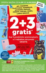 Gazetka promocyjna Biedronka - Okazje Tygodnia - Gazetka - ważna od 20.09 do 20.09.2025 - strona 3 - produkty: Gra, Namiot, Papier, Piórnik, Plecak