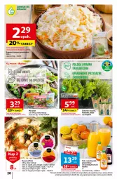 Gazetka promocyjna Auchan - Gazetka z MAŁĄ CENKĄ dźwigniesz więcej! Hipermarket Auchan - Gazetka - ważna od 06.03 do 06.03.2024 - strona 20 - produkty: Hummus, Sok, Por, Mus, Kolendra, Sałat, Bazyl, Bazylia, Mięta