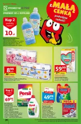 Gazetka promocyjna Auchan - Gazetka z MAŁĄ CENKĄ dźwigniesz więcej! Hipermarket Auchan - Gazetka - ważna od 06.03 do 06.03.2024 - strona 28 - produkty: Pampers, Papier, Tablet, Majtki, Proszek do prania, Persil, Papier toaletowy, Somat, Foxy, Pieluchomajtki, Zmywarki