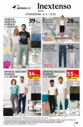 Gazetka promocyjna Auchan - Gazetka z MAŁĄ CENKĄ dźwigniesz więcej! Hipermarket Auchan - Gazetka - ważna od 06.03 do 06.03.2024 - strona 29 - produkty: Sos, Por, Gin, Acer, Cars, Dres, Wełna, Sport, Legginsy, Spodnie, Spodnie dresowe
