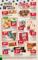 Gazetka promocyjna Stokrotka - Ameryka Północna od Kuchni - Gazetka - ważna od 01.07 do 01.07.2026 - strona 5 - produkty: Ciastka, Warzywa, Wafelek, Optima, Burger, Baton, Owoce, Frytki, Donut, Masło, Napój, Brownie, Mięso, Masło orzechowe