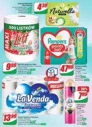 Gazetka promocyjna Dino - Gazetka 21 / 2024 - Gazetka - ważna od 28.05 do 28.05.2024 - strona 67 - produkty: Pampers, Papier, Majtki, Papier toaletowy, Ręcznik, Odświeżacz powietrza, Pieluchomajtki