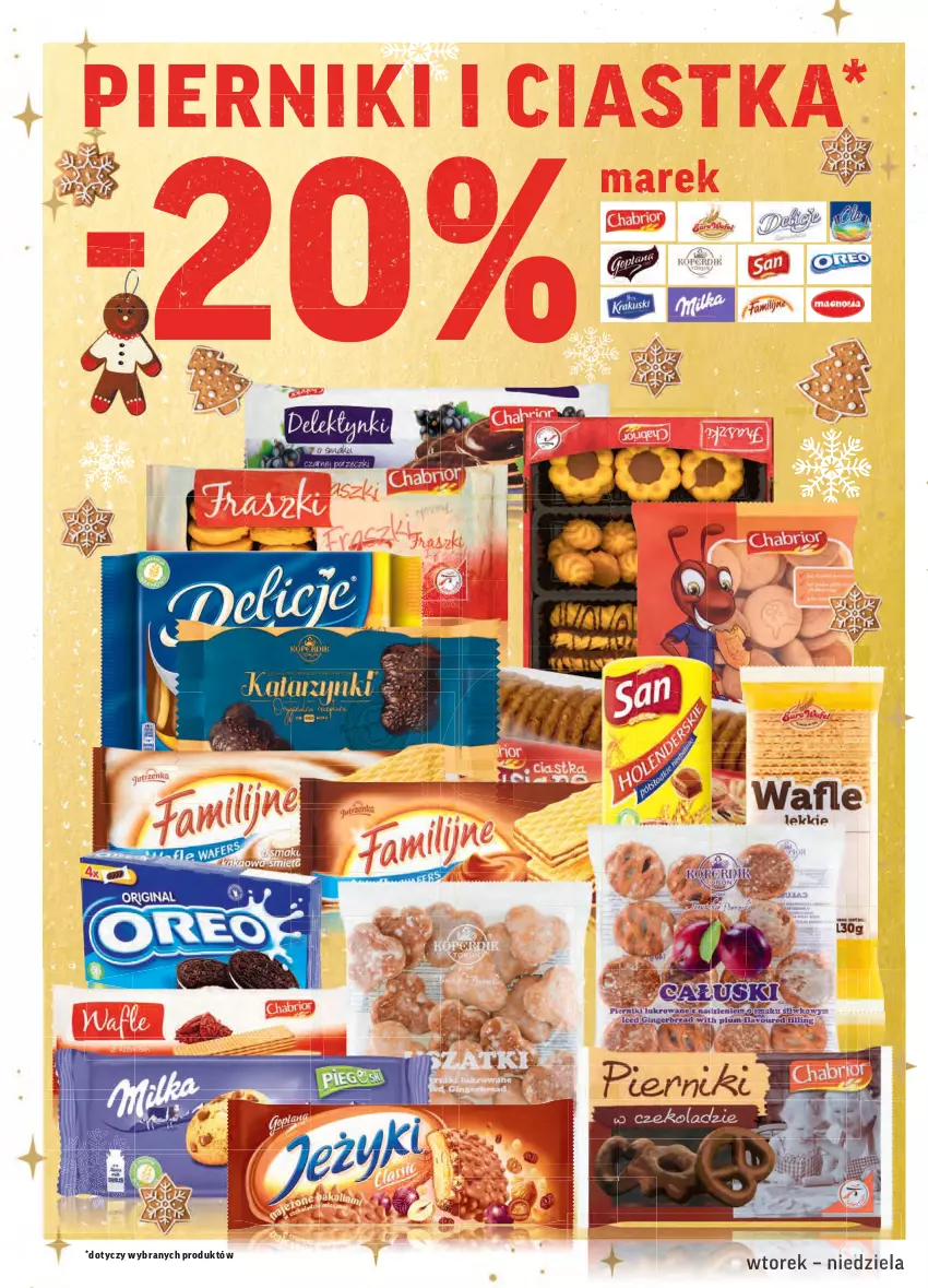 Gazetka promocyjna Intermarche - Gazetka promocyjna - ważna 14.12 do 19.12.2021 - strona 6 - produkty: Ciastka, Piernik