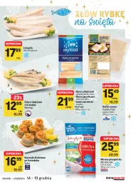 Gazetka promocyjna Intermarche - Gazetka promocyjna - Gazetka - ważna od 19.12 do 19.12.2021 - strona 21 - produkty: Miruna, SEKO, Kawa, Tago, Matjas, Koreczki śledziowe, Dorsz, Lazur, Fa