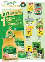 Gazetka promocyjna Intermarche - Gazetka promocyjna - Gazetka - ważna od 19.12 do 19.12.2021 - strona 36 - produkty: Mus, Bonduelle, Kamis, Groszek, Kukurydza, Musztarda