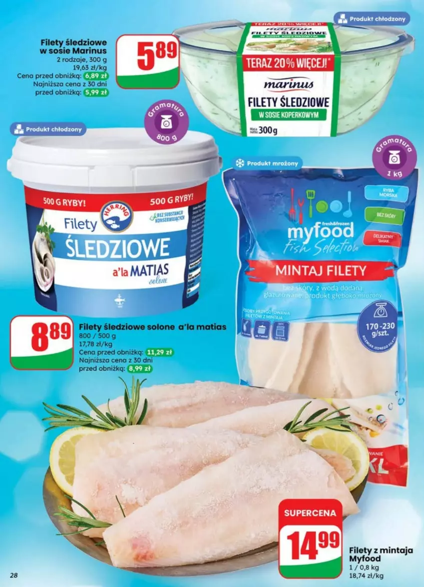 Gazetka promocyjna Dino - ważna 02.07 do 08.07.2025 - strona 21 - produkty: Mintaj, Sos, Tera